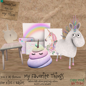 Second Life Marketplace Ssms My Favorite Things Boxed